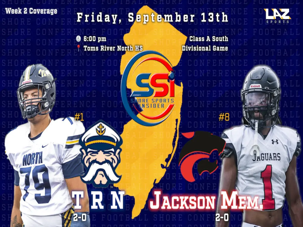 Video Highlights from No. 1 Toms River North’s 54-10 win over No. 8 Jackson Memorial