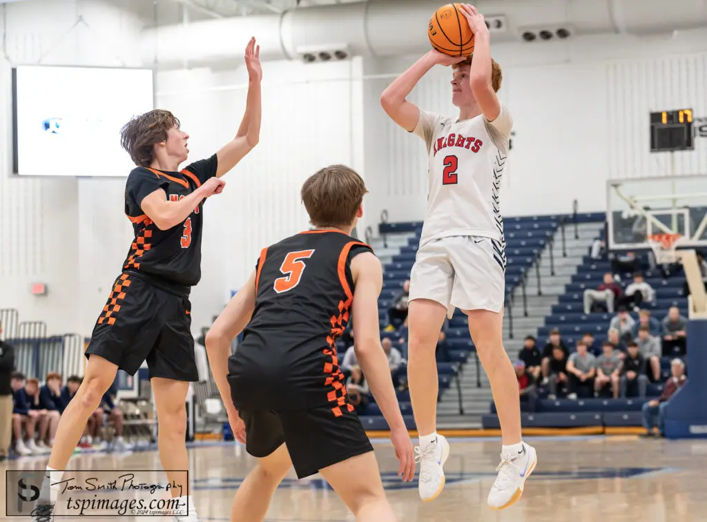 Midd North vs Wall - Shore Sports Insider Wall senior Brian McKenna rises up. (Photo: Tom Smith | tspimages.com) - Midd North vs Wall