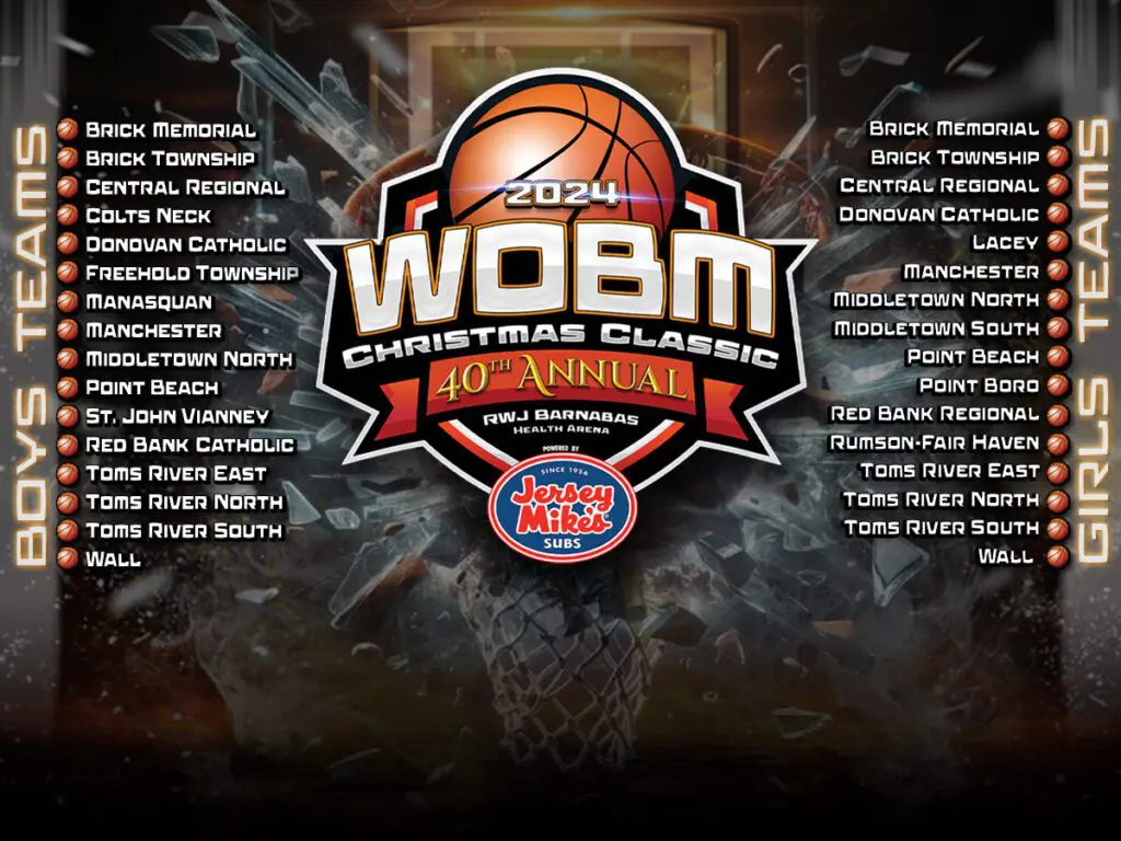 WOBM 40th Annual Christmas Classic: Boys & Girls Team Pages