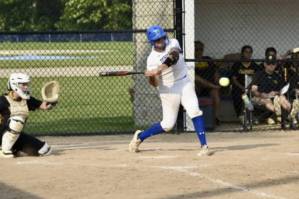 Jaelynn Nunez - Shore Sports Insider Jaelynn Nunez hit a 2-run home run in the 5th inning against SJV. 6/5/25. Photo by Eric Braun - Jaelynn Nunez