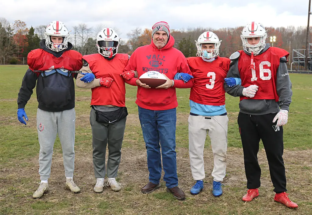 Joe with Player - Shore Sports Insider - Joe with Player