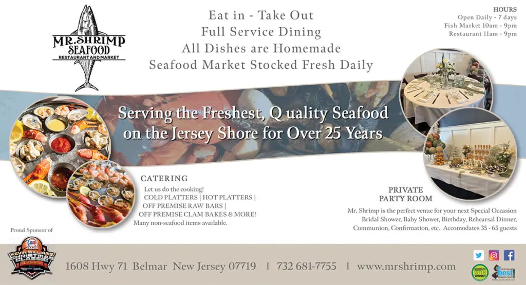 Mr Shrimp KWCC-AD - Shore Sports Insider - Mr Shrimp KWCC-AD