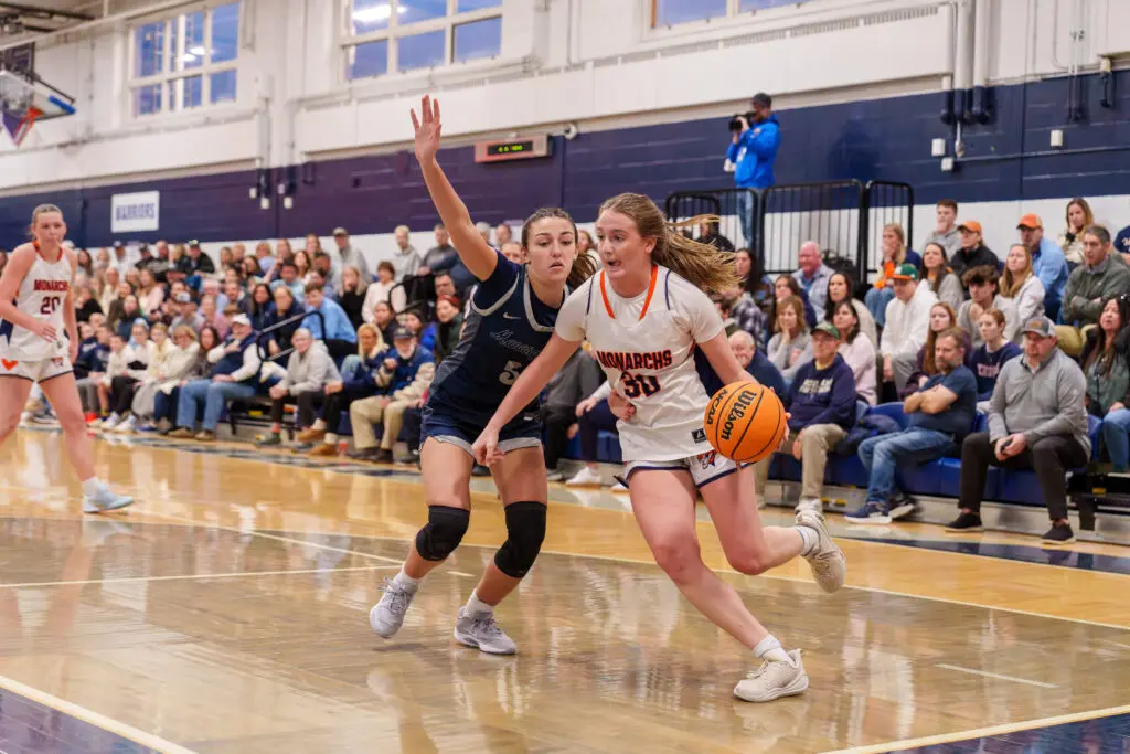 Trinity Hall- Bridget Rigney - Shore Sports Insider Trinity Hall senior guard Bridget Rigney (Photo by Patrick Olivero) - Trinity Hall- Bridget Rigney