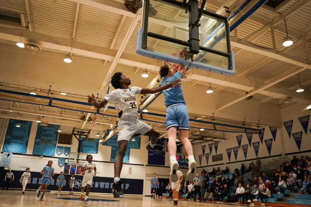 Freehold Township- Jake Schultzel - Shore Sports Insider Freehold Township's Jake Schultzel dunks (Photo by luch.visualz) - Freehold Township- Jake Schultzel