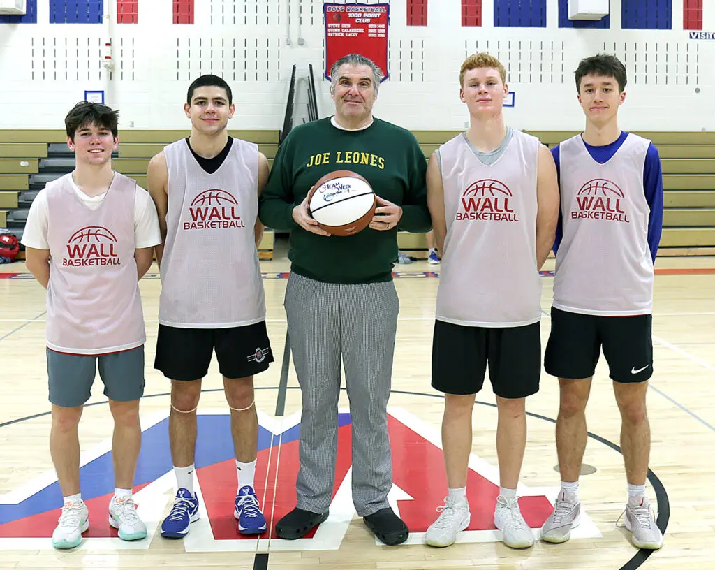 Joe with Sr Players - Shore Sports Insider - Joe with Sr Players