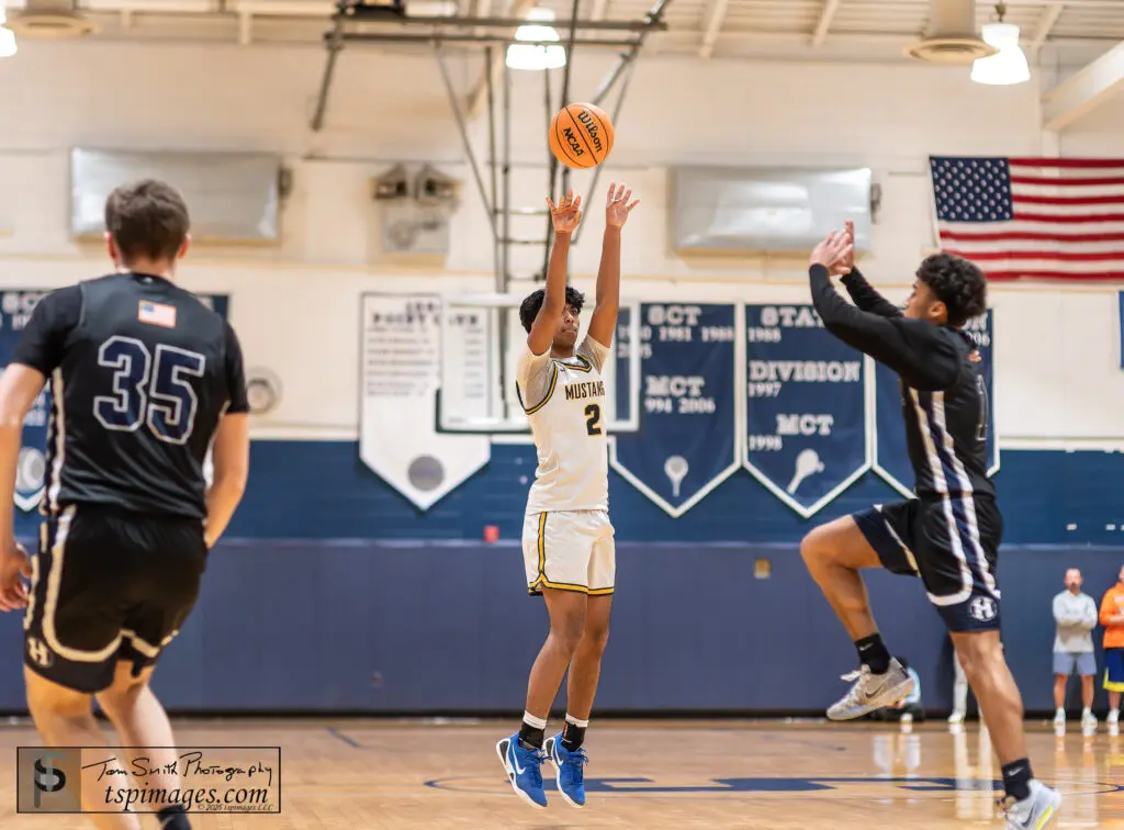 Marlboro's Ajay Mathews ties the game in regulation - Shore Sports Insider Marlboro's Ajay Mathews ties the game in regulation (Photo by Tom Smith| tspsportsimages.com) - Marlboro's Ajay Mathews ties the game in regulation