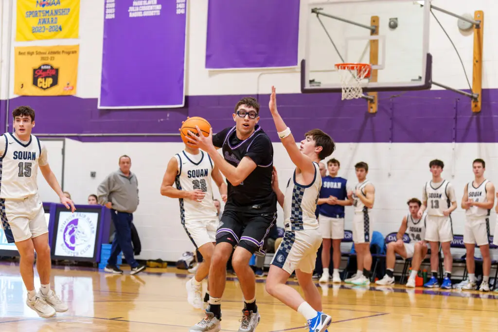 Manasquan at Rumson - Shore Sports Insider Rumson-Fair Haven senior Luke Cruz defended by Manasquan sophomore Sean Bilodeau. (Photo: Patrick Olivero) - Manasquan at Rumson