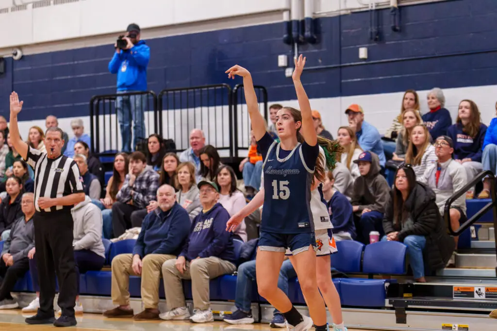 Manasquan- Calista Vowteras - Shore Sports Insider Manasquan sophomore guard Calista Vowteras (Photo by Patrick Olivero) - Manasquan- Calista Vowteras