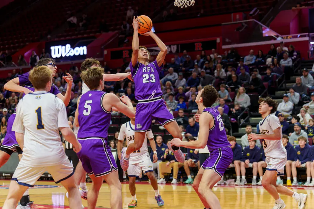 Rumson Clint Martin - Shore Sports Insider Rumson-Fair Haven freshman Clint Martin puts up a shot vs. Ramsey in the Group II championship game.(Photo: Patrick Olivero) - Rumson Clint Martin