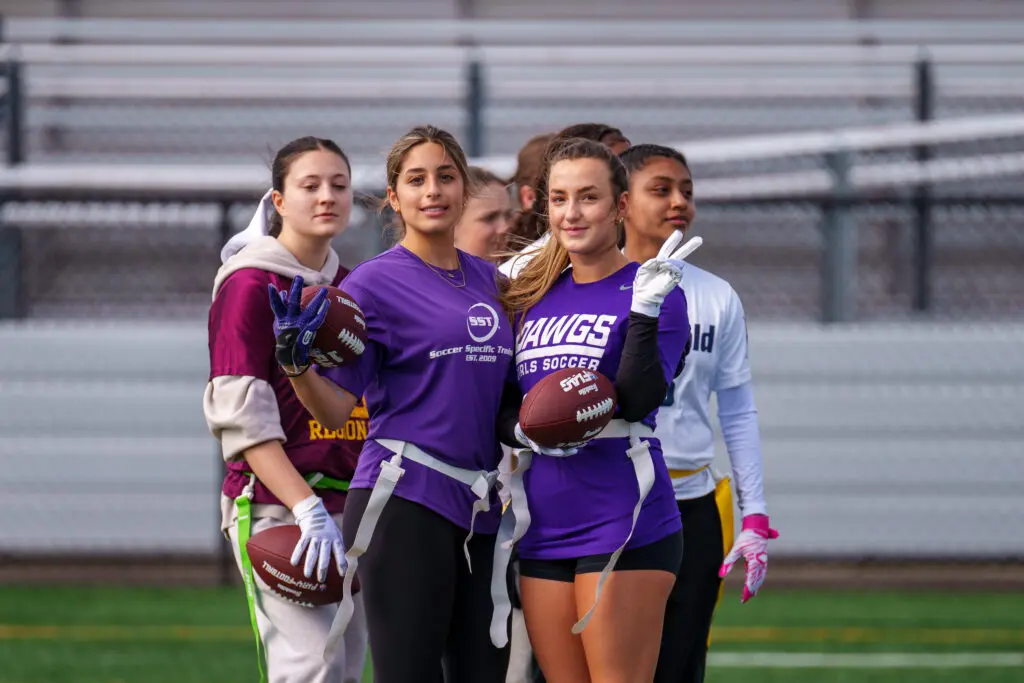 Rumson-Fair Haven Flag Football - Shore Sports Insider Rumson-Fair Haven hopes to repeat as Shore Conference Flag Football Champions (Photo by Olivero) - Rumson-Fair Haven Flag Football