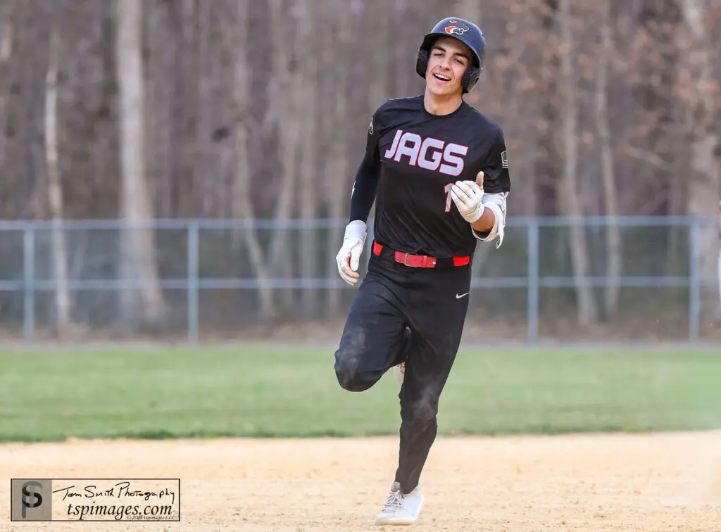 Jackson Matt Galayda - Shore Sports Insider Jackson senior Matt Galayda rounds the bases after his three-run home run vs. Wall. (Photo: Tom Smith | tspsportsimages.com) - Jackson Matt Galayda