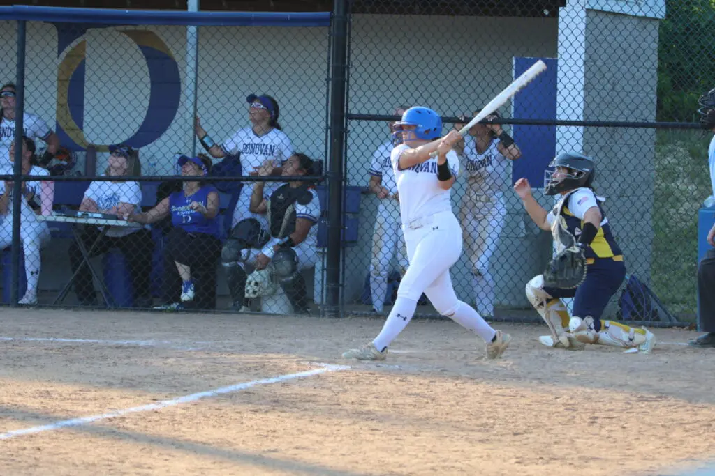 Amelia Wescott - Shore Sports Insider Amelia Wescott pinch hit in the 5th inning and drove in a run against Marlboro in the SCT Semifinal. 5/18/26 Photo by Samantha Mayer - Amelia Wescott