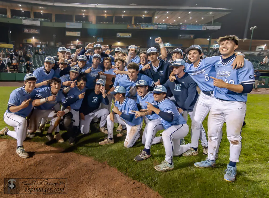 CBA SCT Final-3 - Shore Sports Insider CBA celebrates their 12-0 win over Rumson-Fair Haven in the Shore Conference Tournament Championship. (Photo: Tom Smith | tspsportsimages.com) - CBA SCT Final-3