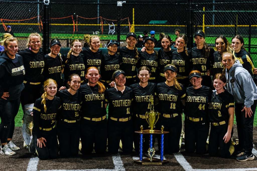 Enhanced Southern OCT Title Celebration - Shore Sports Insider Southern celebrates winning the 2026 Ocean County Tournament (Photo by Samantha Mayer) - Enhanced Southern OCT Title Celebration