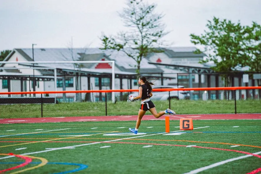 Barnegat Julia Giangregorio - Shore Sports Insider Barnegat freshman wideout Julia Giangregorio (Photo by luch.visualz) - Barnegat Julia Giangregorio