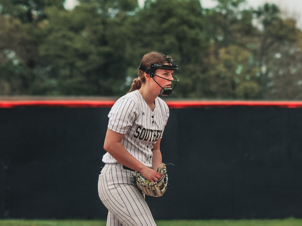 Southern Brooke Sutter - Shore Sports Insider Southern pitcher Brooke Sutter (Photo by Samantha Mayer) - Southern Brooke Sutter