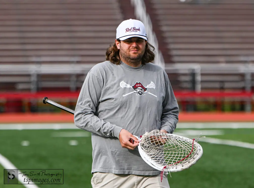 Red Bank HC Tristan Farina - Shore Sports Insider Red Bank head coach Tristan Farina (Photo: Tom Smith | tspsportsimages.com) - Red Bank HC Tristan Farina