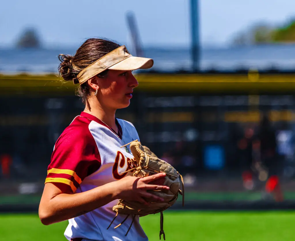sianna central - Shore Sports Insider Sianna Valverde playing third base against Southern in the Ocean County Tournament. 4/18/26 Photo by Samantha Mayer - sianna central