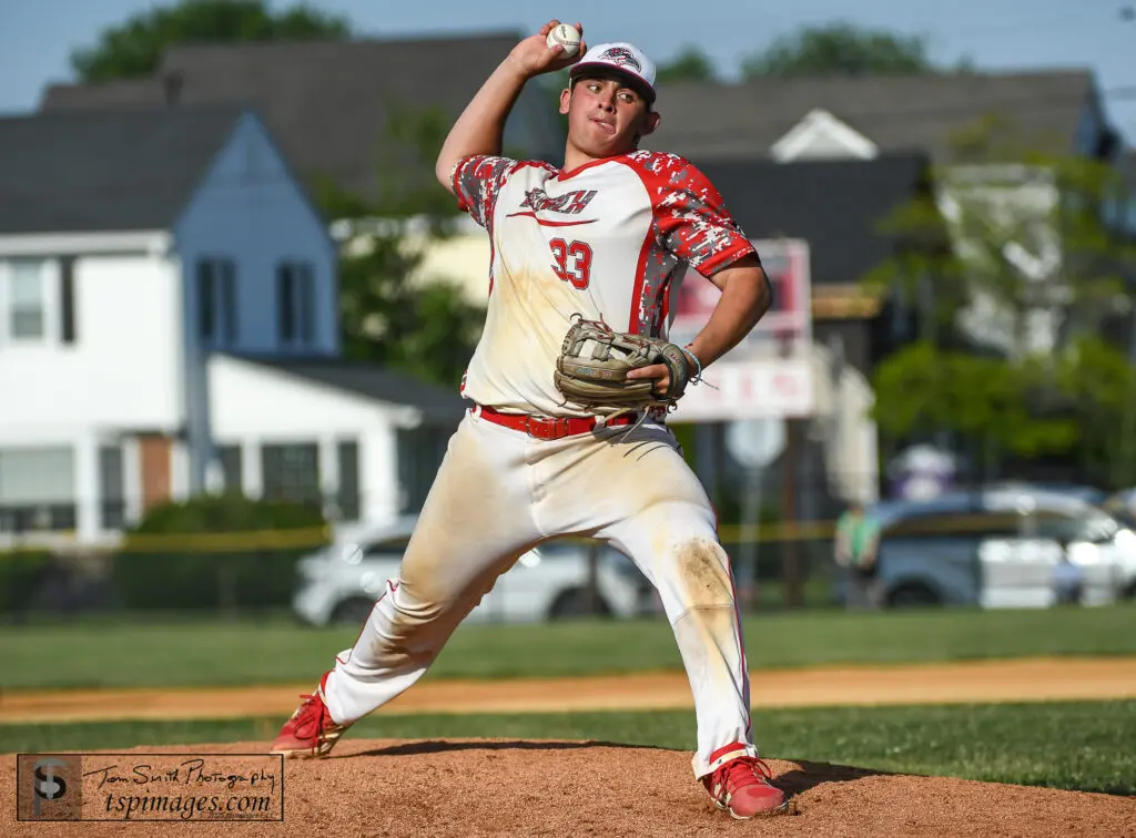 PB Bennett Moberg 2 - Shore Sports Insider Point Beach pitcher Bennett Moberg (Photo: Tom Smith | tspsportsimages.com) - PB Bennett Moberg 2