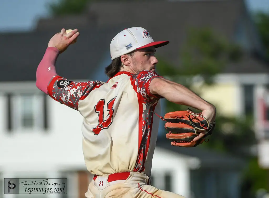 PB Tommy Conroy on the mound - Shore Sports Insider Point Beach's Tommy Conroy (Photo: Tom Smith | tspsportsimages.com) - PB Tommy Conroy on the mound