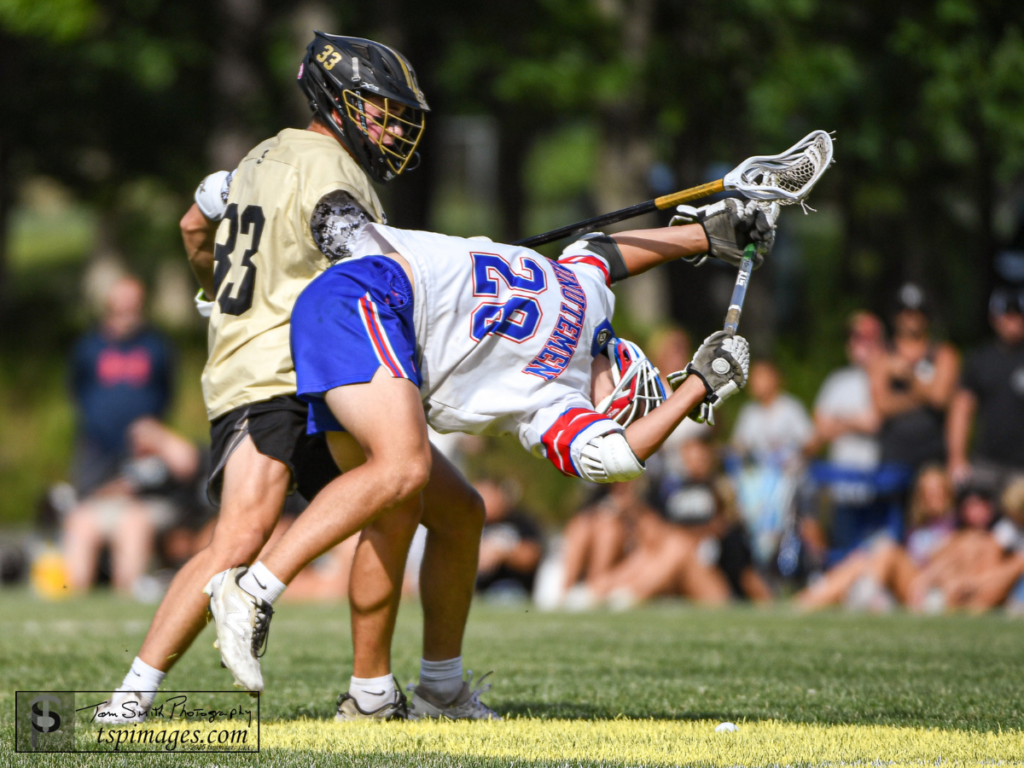 Southern Lucas Iorio - Shore Sports Insider Southern LSM Lucas Iorio delivers a hit against Washington Township (Photo: Tom Smith | tspsportsimages.com) - Southern Lucas Iorio