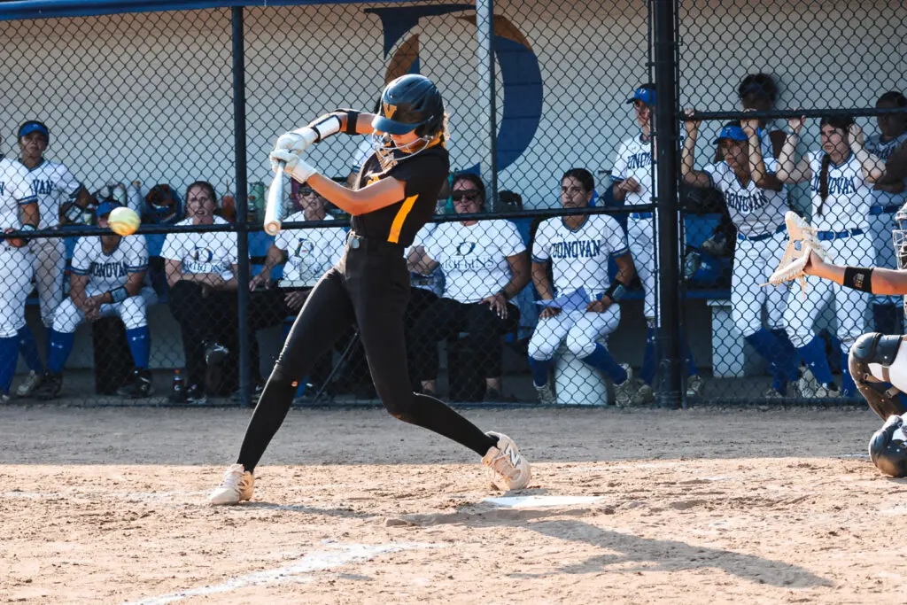 SJV Lexie Csontos2 - Shore Sports Insider Lexie Csontos drove in five runs against Donovan Catholic in thw South Jersey Group A final. 6/5/26 Photo by Samantha Mayer - SJV Lexie Csontos2