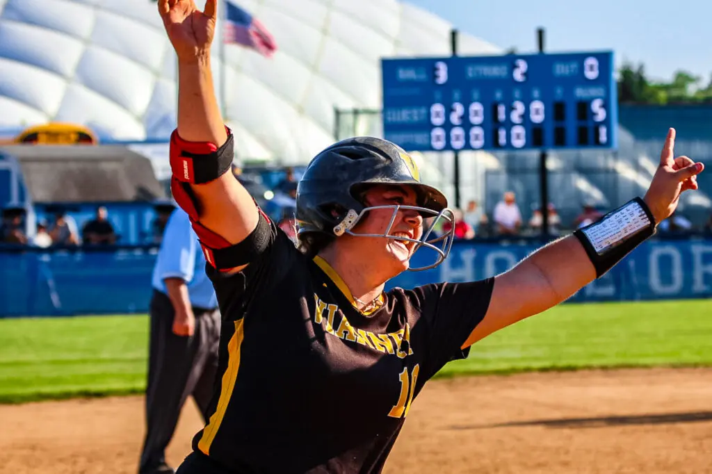 SJV Madison MCDougall3 - Shore Sports Insider Madison McDougall hit a 3-run home run in the 6th inning against Donovan Catholic in the South Jersey Group A final. 6/5/26 Photo by Samantha Mayer - SJV Madison MCDougall3