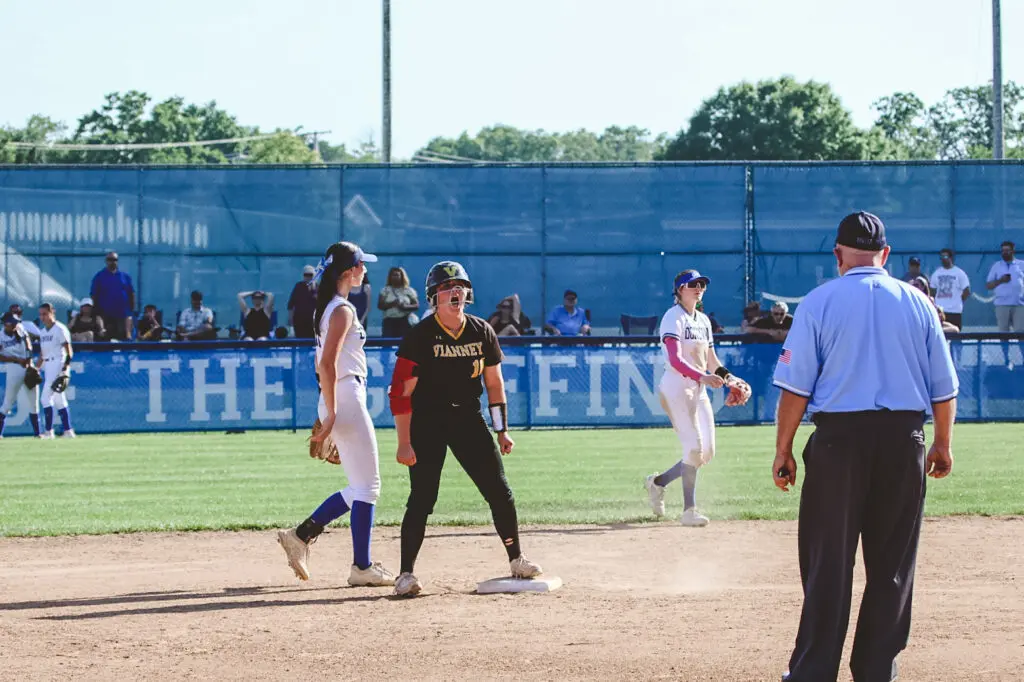 SJV Madison McDougall2 - Shore Sports Insider Madison McDougall hit a double and home run against Donovan Catholic in the South Jersey Group A final. 6/5/26 photo by Samantha Mayer - SJV Madison McDougall2