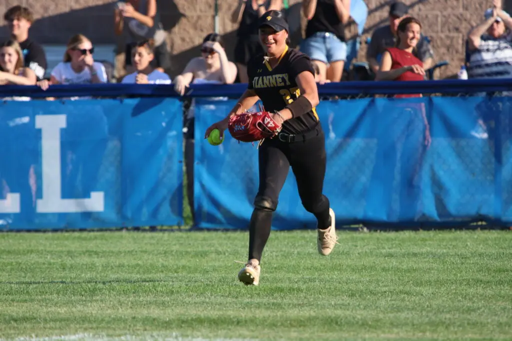 SJV Mia Favato2 - Shore Sports Insider Mia Favato hit two line drive doubles for SJV in the SOuth Jersey A Championship. 6/5/26 Photo by Samantha Mayer - SJV Mia Favato2