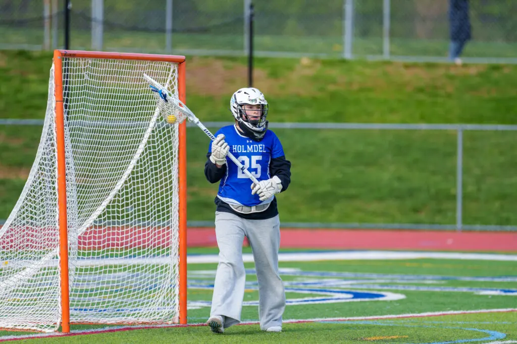 Holmdel Josephine Betz - Shore Sports Insider Holmdel goalie Josephine Betz (Photo by Patrick Olivero) - Holmdel Josephine Betz