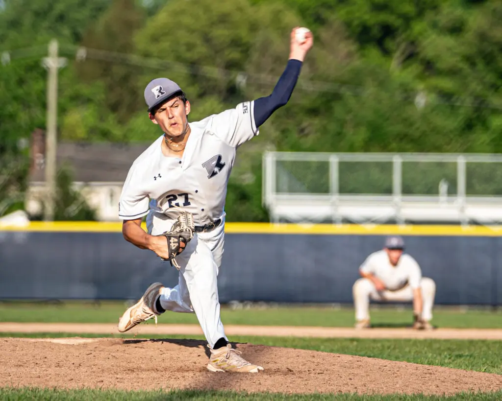 image2 2 - Shore Sports Insider A.J. Gracia on the mound during his senior season at Ranney. (Photo: Tom Smith | tspsportsimages.com) - image2 2