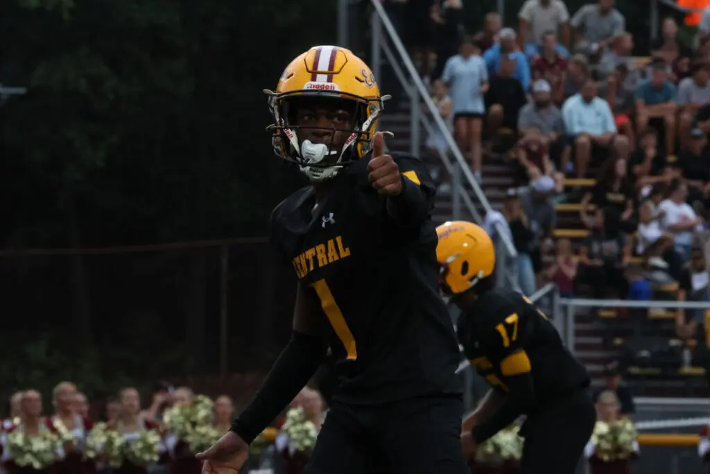 Central Zyshun Carroll - Shore Sports Insider Central wide receiver Zyshun Carroll (Photo by SidelineSamsShots) - Central Zyshun Carroll