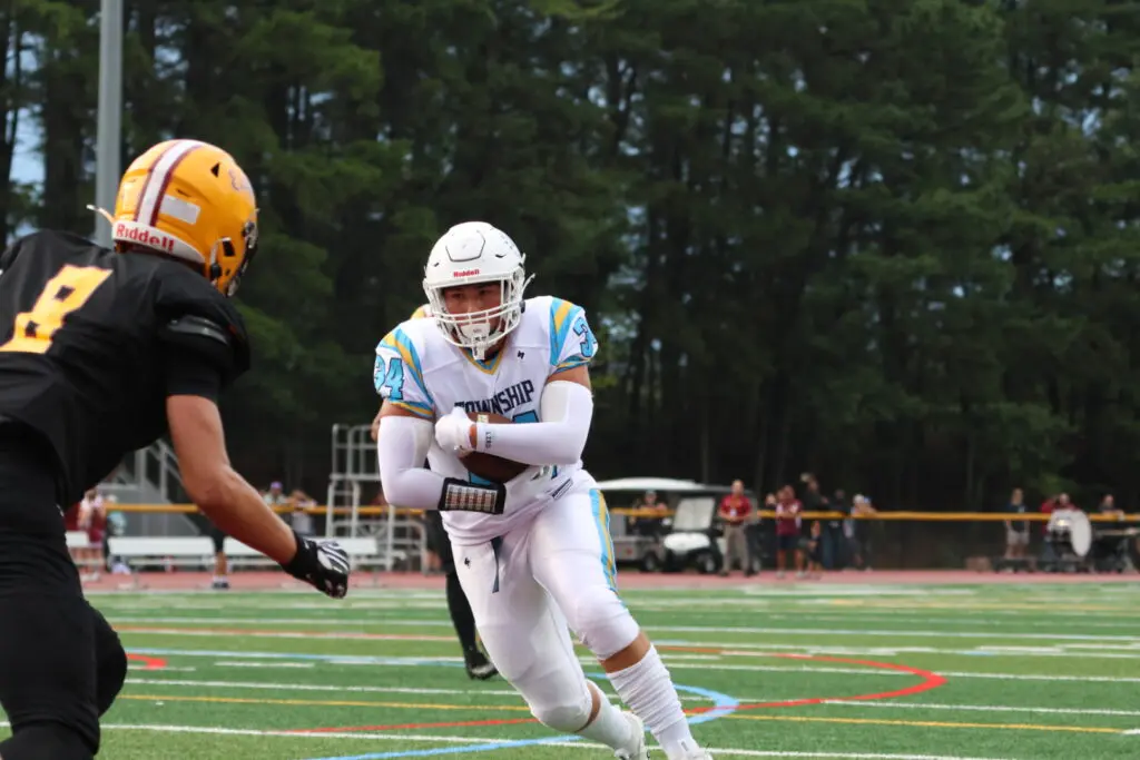 Freehold Township Dennis Quattrache III - Shore Sports Insider Freehold Township running back Dennis Quattrache III (Photo by SidelineSamsShots) - Freehold Township Dennis Quattrache III