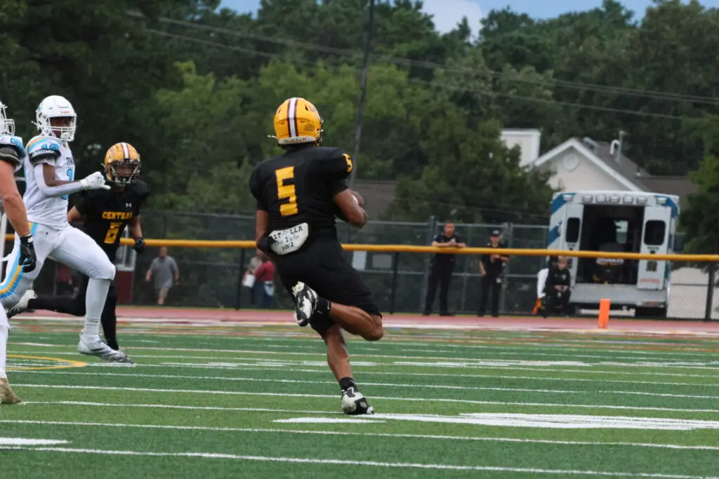 Central Gus Copes - Shore Sports Insider Central running back Gus Copes (Photo by SidelineSamsShots) - Central Gus Copes