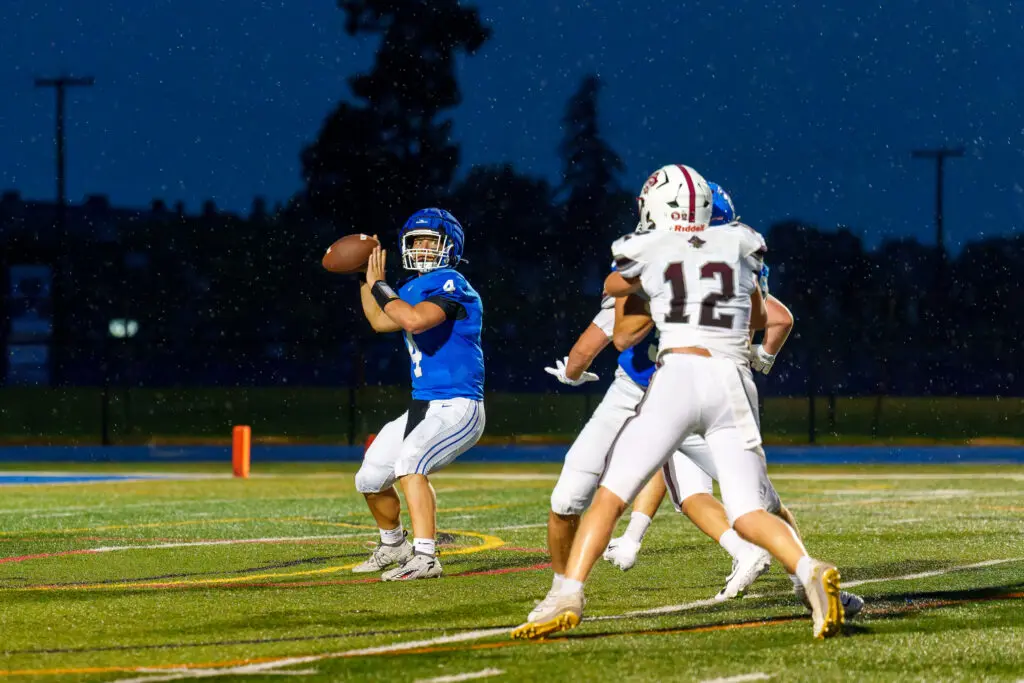 Shore Logan Clark - Shore Sports Insider Shore quarterback Logan Clark (Photo by Patrick Olivero) - Shore Logan Clark