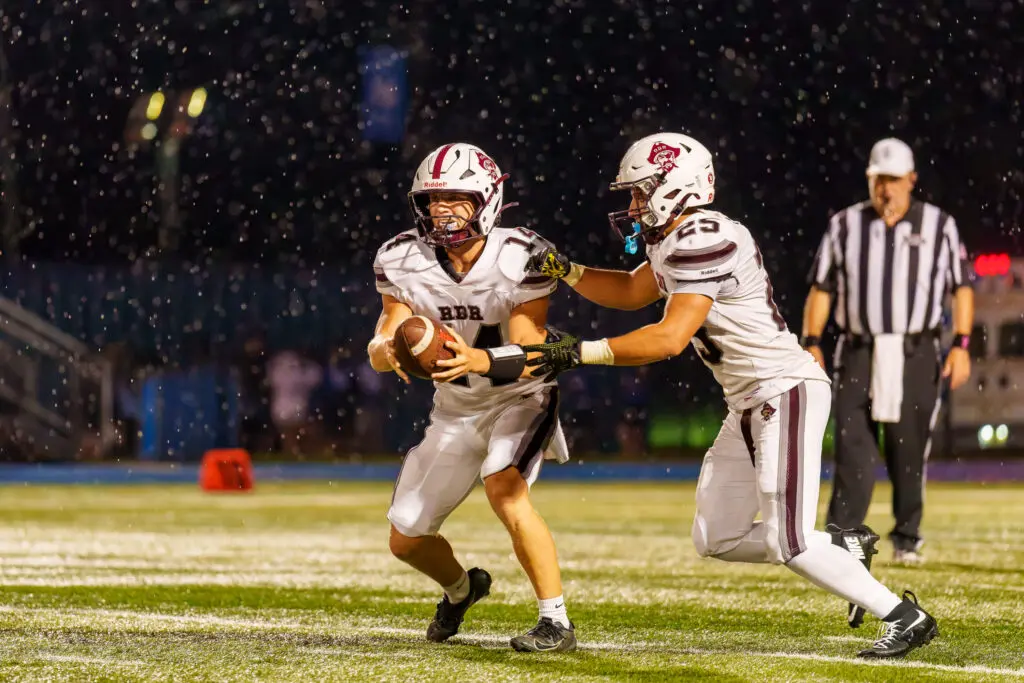 Red Bank Brett Laude - Shore Sports Insider Red Bank quarterback Brett Laude (Photo by Patrick Olivero) - Red Bank Brett Laude