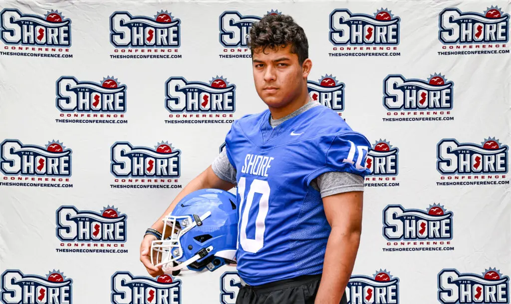 Cole Torres Shore Regional - Shore Sports Insider Shore Regional running back Cole Torres. (Photo by Tom Smith/tspimages.com) - Cole Torres Shore Regional