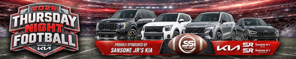 TNF Kia Banner - Shore Sports Insider - TNF Kia Banner's Kia.
