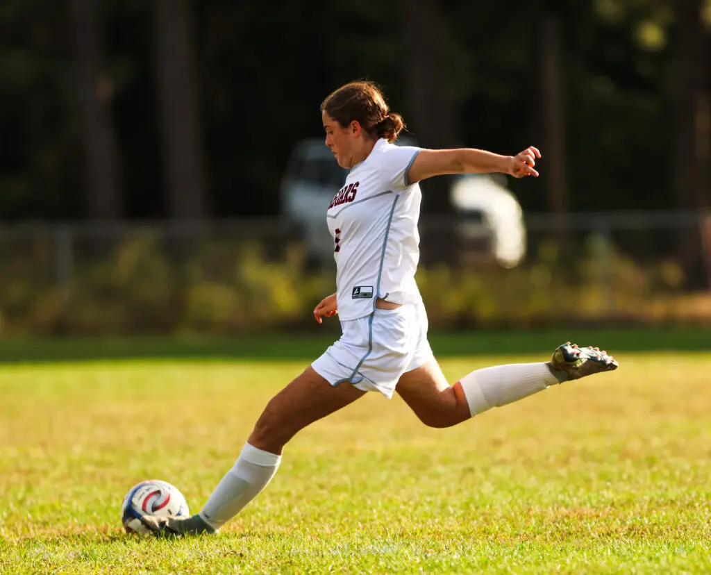 Jackson Makenna Perez - Shore Sports Insider Makenna Perez scored two goals and had an assist against Manchester. 9/23/26 (Photo by Samantha Mayer) - Jackson Makenna Perez