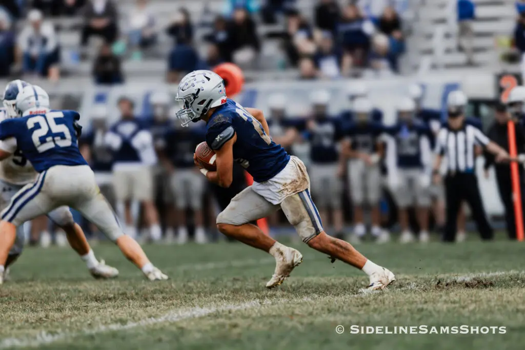 Manasquan Dax Klein - Shore Sports Insider Manasquan running back Dax Klein (Photo by SidelineSamsShots) - Manasquan Dax Klein