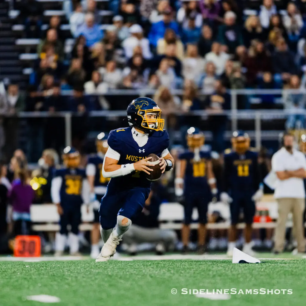 Nick Dimino - Shore Sports Insider Marlboro senior quarterback Nick Dimino threw two TD passes and ran for another in a 37-30 win over Raritan. (Photo by SidelineSamsShots) - Nick Dimino