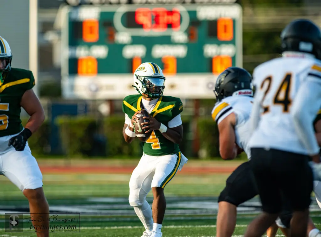 RBC Rahmir Rivera - Shore Sports Insider Red Bank Catholic quarterback Rahmir Rivera (Photo: Tom Smith | tspsportsimages.com) - RBC Rahmir Rivera