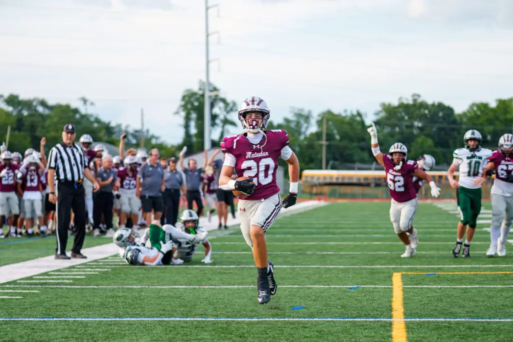 Matawan Sean Euell - Shore Sports Insider Matawan running back Sean Euell (Photo by Patrick Olivero) - Matawan Sean Euell