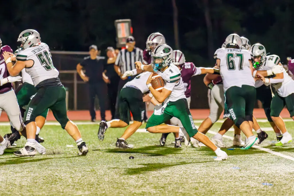 Parker Needham - Shore Sports Insider Raritan senior quarterback Parker Needham (Photo by Patrick Olivero) - Parker Needham
