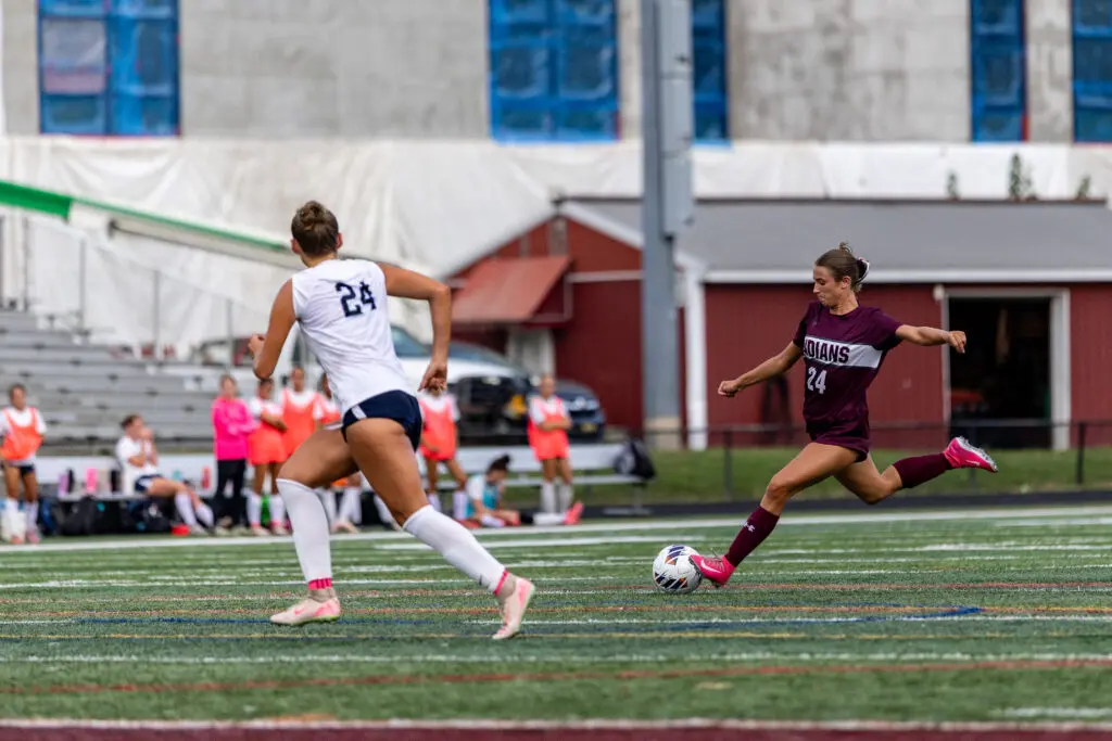 TRS Daneilla Gordon1 - Shore Sports Insider Junior Daniella Gordon scored in the 49th minute against No. 6 Freehold Township at Toms River South High School. 9/1/26 (Photo by Doug Phillips/Framegrabs LLC) - TRS Daneilla Gordon1