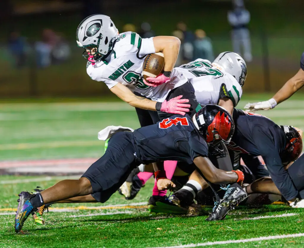 Eric Berg Raritan - Shore Sports Insider Raritan running back Eric Berg (Photo by SidelineSamsShots) - Eric Berg Raritan