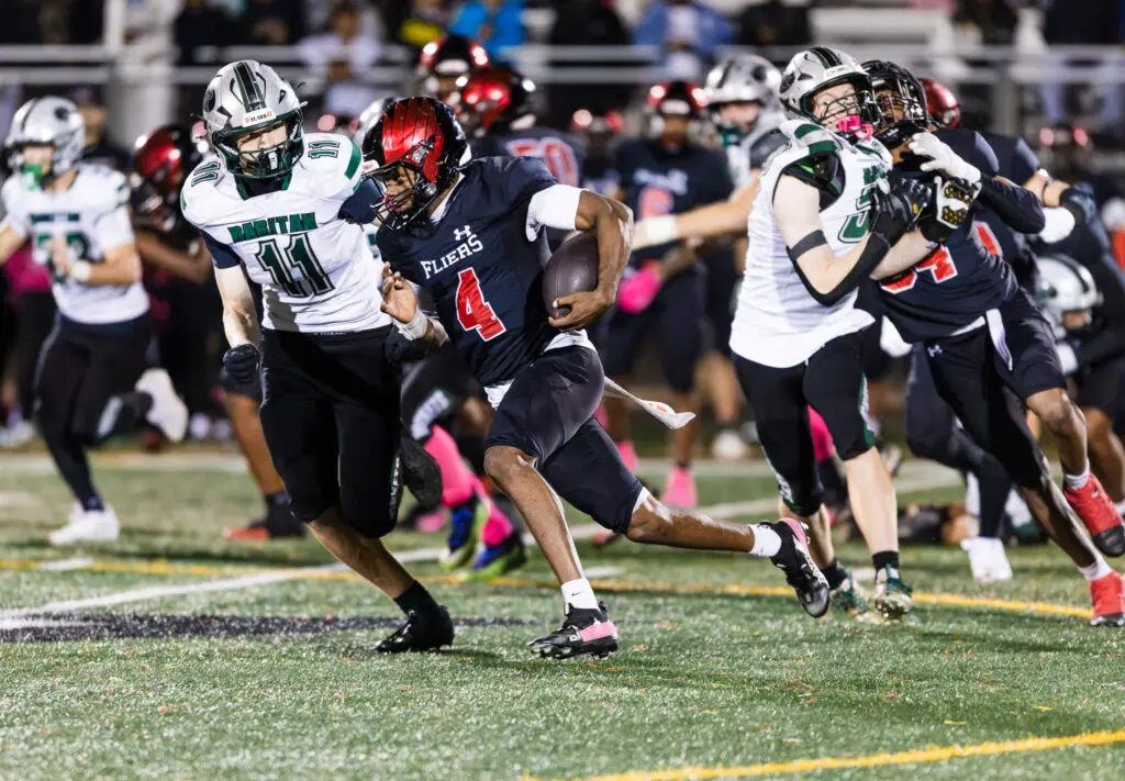 Caleb Brown-Mason Neptune - Shore Sports Insider Neptune quarterback Caleb Brown-Mason (Photo by SidelineSamsShots) - Caleb Brown-Mason Neptune
