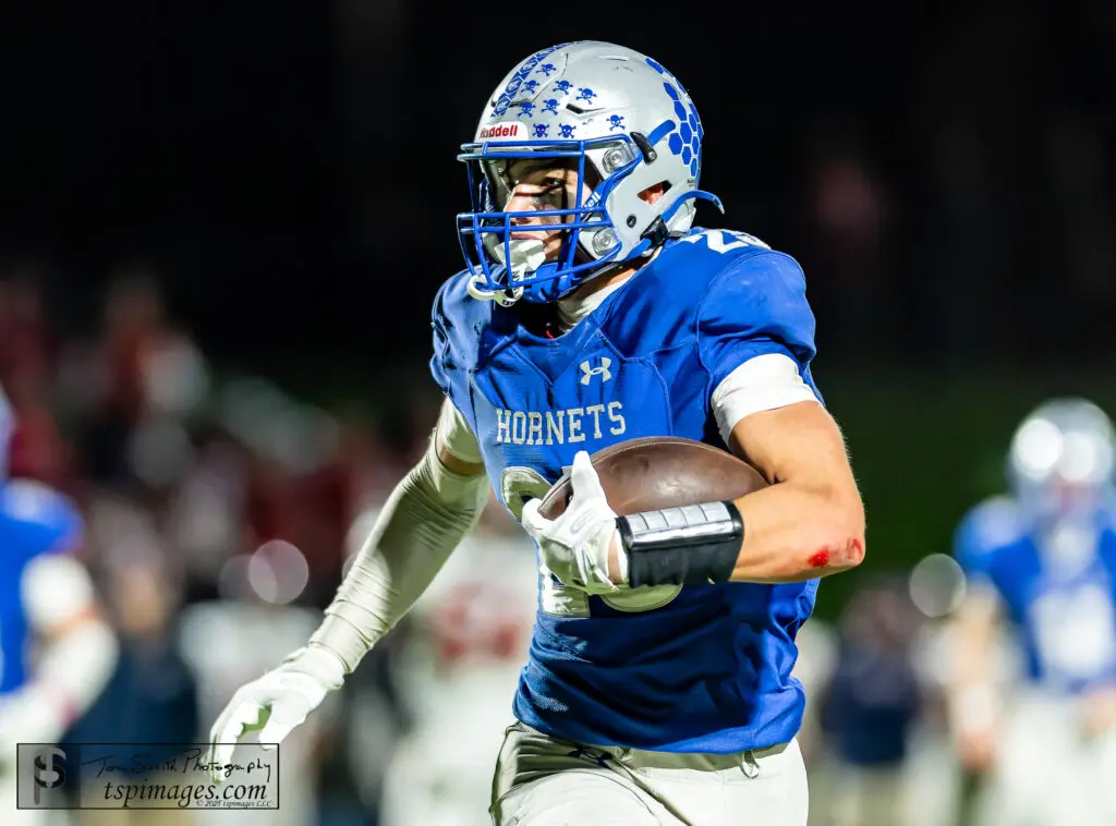 Holmdel Anthony Serini - Shore Sports Insider Holmdel wide receiver Anthony Serini (Photo: Tom Smith | tspsportsimages.com) - Holmdel Anthony Serini