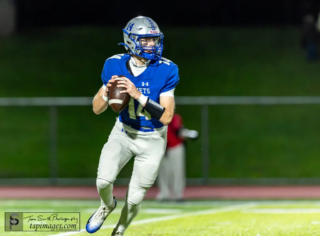 Holmdel Tommy Fletcher - Shore Sports Insider Holmdel quarterback Tommy Fletcher (Photo: Tom Smith | tspsportsimages.com) - Holmdel Tommy Fletcher