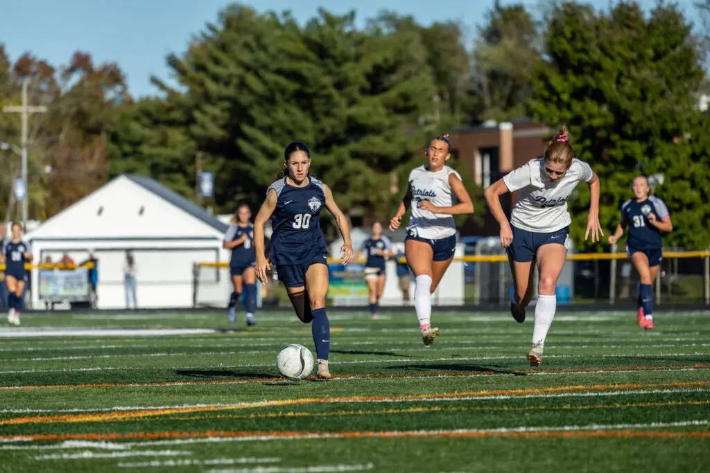 HowellFarinick1 2 - Shore Sports Insider Isabella Farinick scored in the first-half against Freehold Township in the SCT 2nd Round. 10/15/26 (Photo by Doug Phillips/Framegrabs LLC) - HowellFarinick1 2